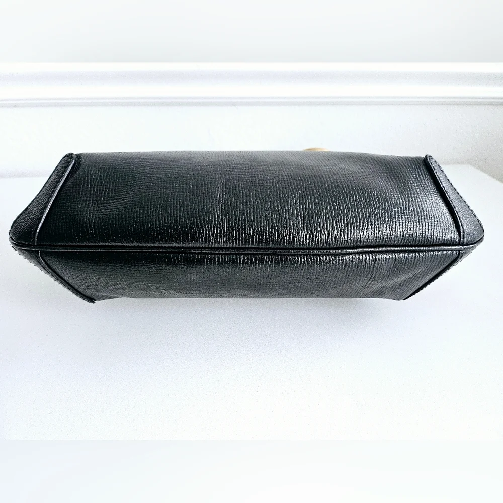 Gucci Horsebit Black Leather Shoulder Bag - Picture 4 of 11
